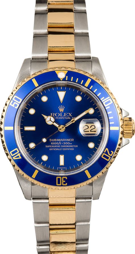 rolex out of the blue|Rolex blue face watch.